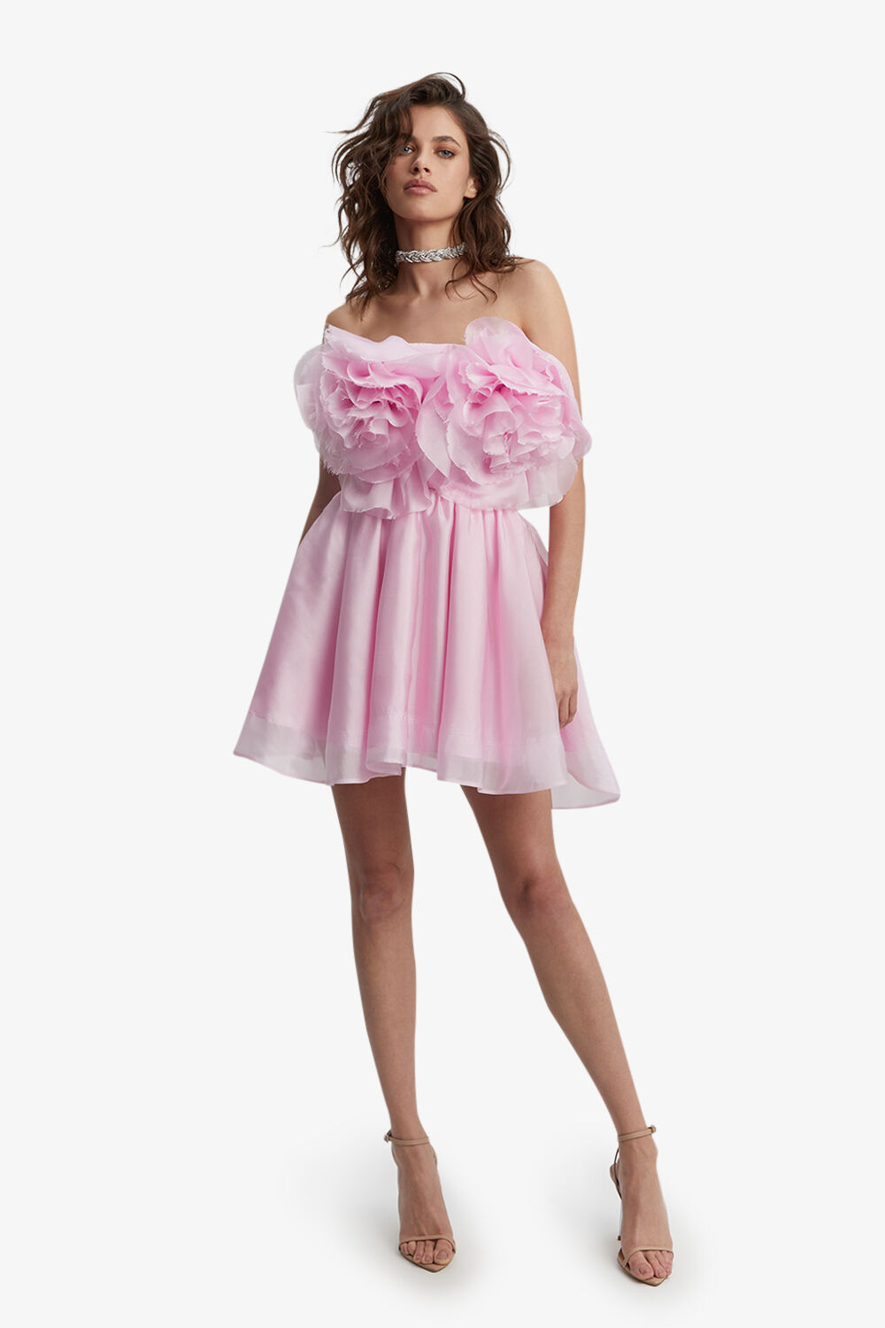 pink party dresses